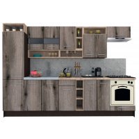 Bucatarie COSSY NEW 310 B1 Wenge / Decor K366